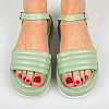 Босоножки женские 336825 р.38 (24,5) Fashion Зеленый