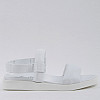 Босоножки женские кожаные 338602 р.40 (25) Fashion Белый