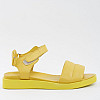 Босоножки женские кожаные 338596 р.36 (23) Fashion Желтый