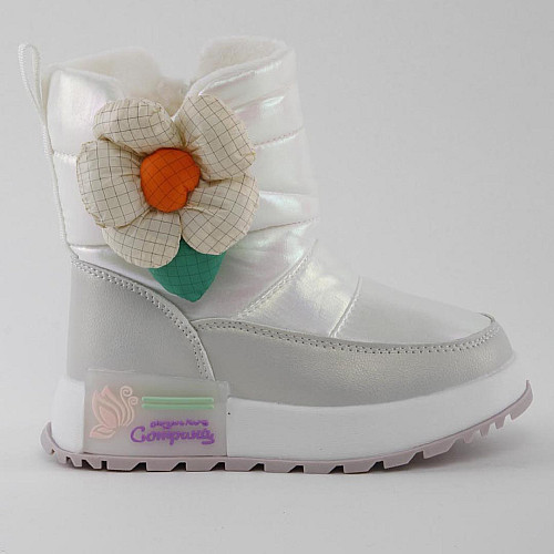 Дутыши детские 338771 р.29 (19,5) Fashion Белый