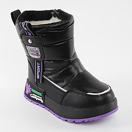 Дутыши детские 338776 р.29 (19,5) Fashion Фиолетовый