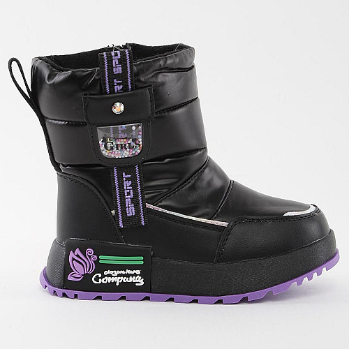 Дутыши детские 338776 р.29 (19,5) Fashion Фиолетовый