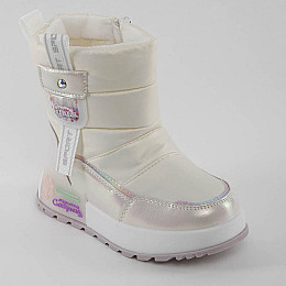 Дутыши детские 338777 р.29 (19,5) Fashion Белый