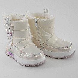 Дутыши детские 338777 р.29 (19,5) Fashion Белый