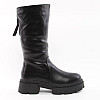 Полусапоги женские зимние 338718 р.36 (23) Fashion Черный