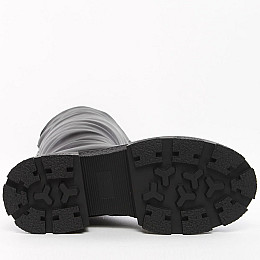 Полусапоги женские зимние 338718 р.36 (23) Fashion Черный