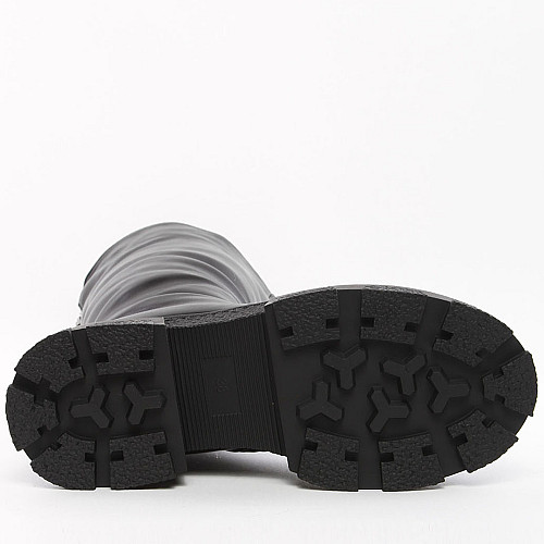 Полусапоги женские зимние 338718 р.36 (23) Fashion Черный