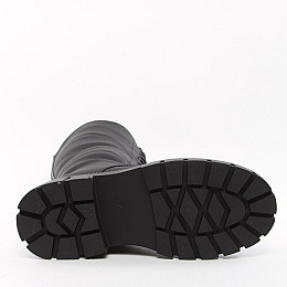 Полусапоги женские зимние 338724 р.36 (23) Fashion Черный