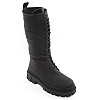 Полусапоги женские зимние 338724 р.39 (24,5) Fashion Черный