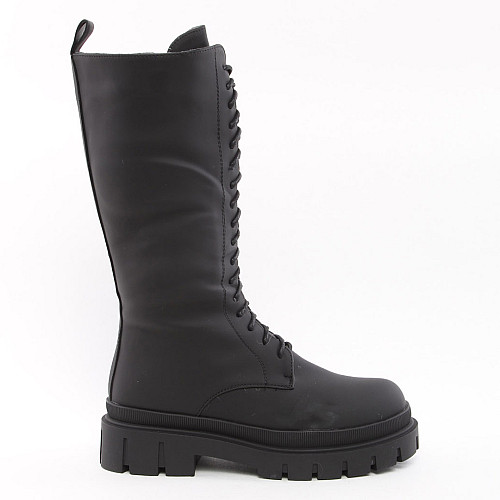 Полусапоги женские зимние 338724 р.39 (24,5) Fashion Черный