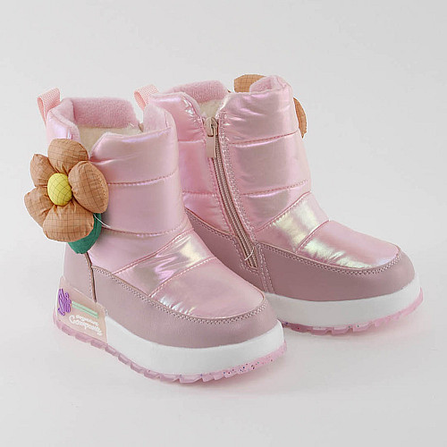 Дутыши детские 338772 р.27 (18,5) Fashion Розовый