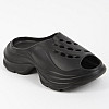 Кроксы женские 339725 р.36-37 (23,5) Fashion Черный