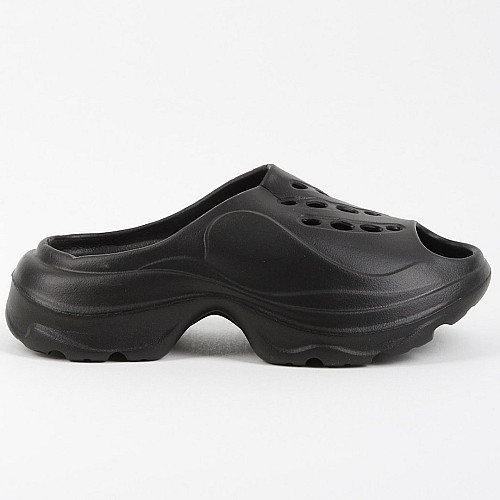 Кроксы женские 339725 р.36-37 (23,5) Fashion Черный