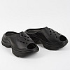 Кроксы женские 339725 р.36-37 (23,5) Fashion Черный