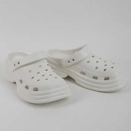 Кроксы женские 339729 р.37-38 (24) Fashion Белый