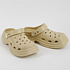 Кроксы женские 339732 р.35-36 (23) Fashion Бежевый