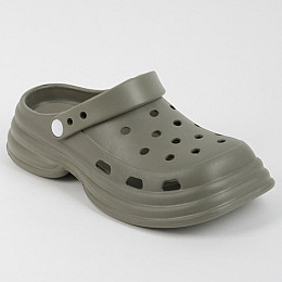 Кроксы женские 339731 р.39-40 (25) Fashion Хаки