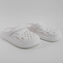 Кроксы мужские 339721 р.42-43 (26) Fashion Белый