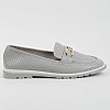 Мокасини жіночі 339636 р.36 (23) Fashion Сірий