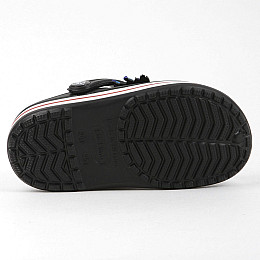 Кроксы детские 340337 р.24-25 (16) Fashion Черный
