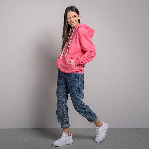 Худи женское розовый 101385 р.XL Fashion Розовый
