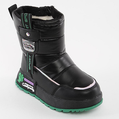Дутыши детские 338775 р.27 (18,5) Fashion Зеленый