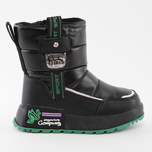 Дутыши детские 338775 р.27 (18,5) Fashion Зеленый