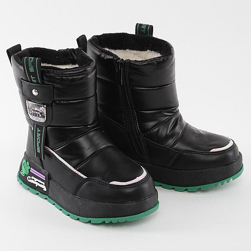 Дутыши детские 338775 р.30 (20) Fashion Зеленый
