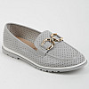 Мокасини жіночі 339634 грн. 38 (24) Fashion Сірий