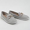Мокасини жіночі 339634 грн. 38 (24) Fashion Сірий