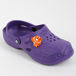 Кроксы детские 339787 р.32-33 (19,5) Fashion Фиолетовый
