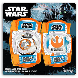 Захист колін та ліктів для дітей Spencer Star Wars Помаранчевий (WYP910)
