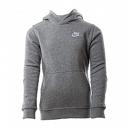 Детское Худи Nike B NSW HOODIE PO CLUB Серый 122-128 (7dBV3757-091 122-128)