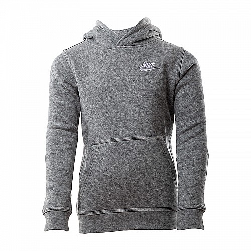 Детское Худи Nike B NSW HOODIE PO CLUB Серый 122-128 (7dBV3757-091 122-128)