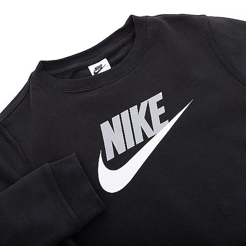 Детский Свитшот Nike B NSW CLUB HBR CREW Черный 96-104 (7dCV9297-011 96-104)