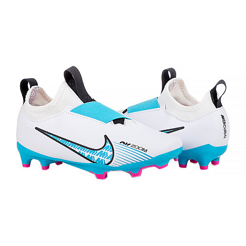 Детские Бутсы Nike JR ZOOM VAPOR 15 ACADEMY FG/MG Белый 28 (7dDJ5617-146 28)