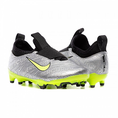 Дитячі Бутси Nike JR ZOOM VAPOR 15 ACAD XXV FGMG Сріблястий 28.5 (7dFJ2040-060 28.5)