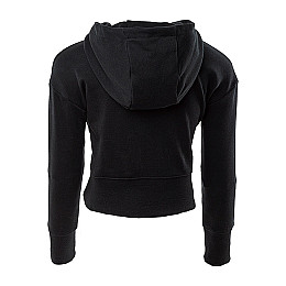 Детское Худи Nike G NSW CLUB FT CROP HOODIE HBR Черный 146-156 (7dDC7210-010 146-156)