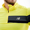 Мужской Реглан New Balance Accelerate Half Zip Желтый XL (7dMT23227CSN XL)