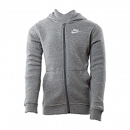 Дитяча Толстовка Nike B NSW HOODIE FZ CLUB Сірий 147-158 (7dBV3699-091 147-158)