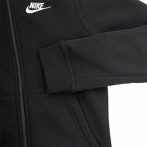 Детская Толстовка Nike B NSW HOODIE FZ CLUB Черный 128-137 (7dBV3699-010 128-137)