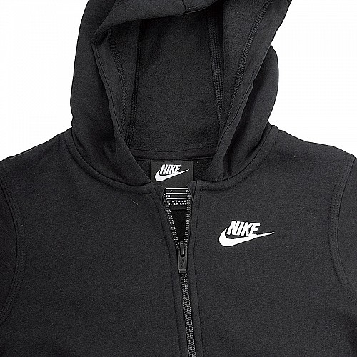 Детская Толстовка Nike B NSW HOODIE FZ CLUB Черный 137-147 (7dBV3699-010 137-147)