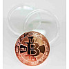 Монета сувенирная Eurs Bitcoin Медный цвет (BTC-M-2)
