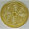 Монета сувенирная Eurs Cardano ADA Золотой цвет (ADA-G-2)