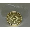 Монета сувенирная Eurs Binance Coin BNB Золотой цвет (BNB-G)