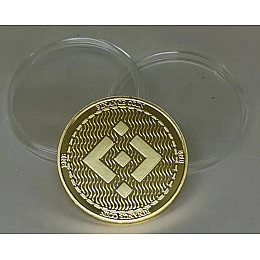 Сувенірна монета Eurs Binance Coin BNB Золотий колір (BNB-G)