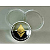 Монета сувенирная Eurs Ethereum ETH Серебряно-золотой цвет (ETH-G-S)