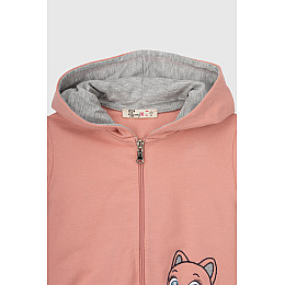 Костюм (реглан+штаны) для девочки Breeze 1614 86 см Персиковый (200098999929024)