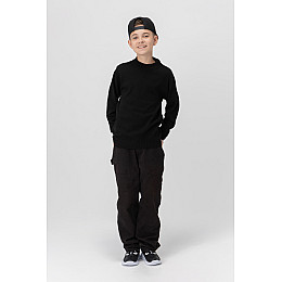 Свитер однотонный для мальчика MAGO 4113 140 см Черный (2000989919131)