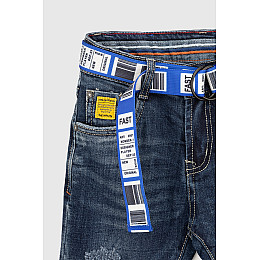 Джинси для хлопчика Неслухнянки DT1084 104 см Синій (200098999985464)